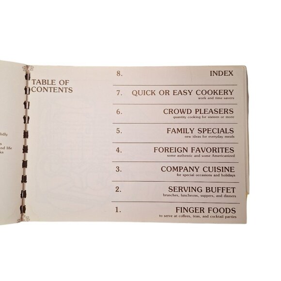 Wabash Valley Cook Book Vintage 1975 Recipes to Remember Small Town Keepsake - Picture 5 of 12